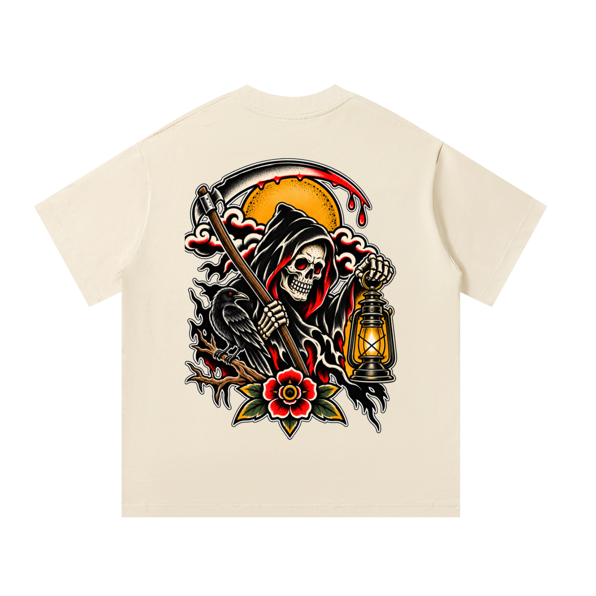 Grim Reaper - Unisex Oversized T-Shirt