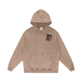 Black Cat - Snow Washed Loose Cotton Hoodie