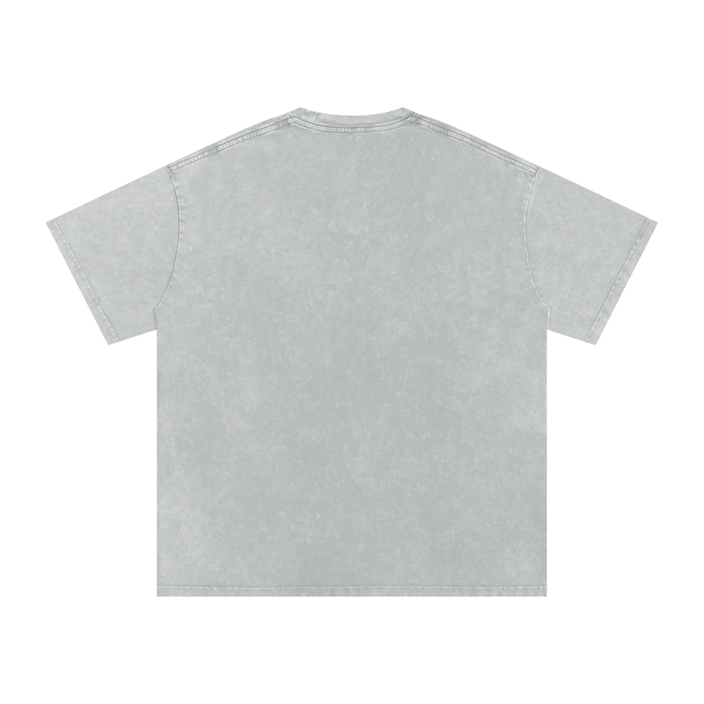 Eye n Rose - Snow Washed Oversized Cotton T-Shirt