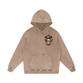 Snake woman - Snow Washed Loose Cotton Hoodie