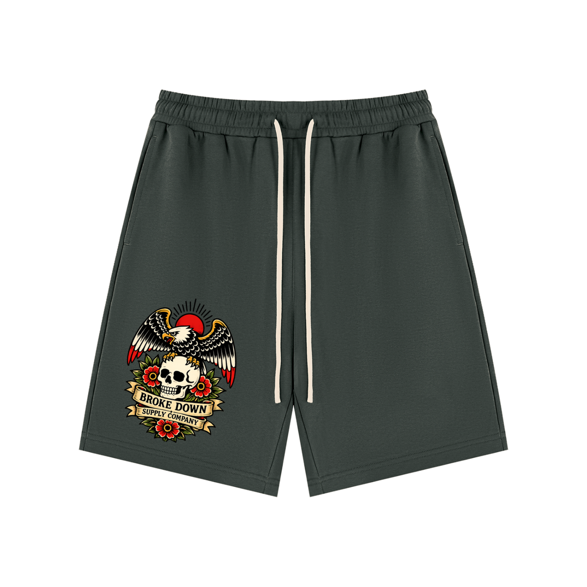 Unisex Drawstring Shorts