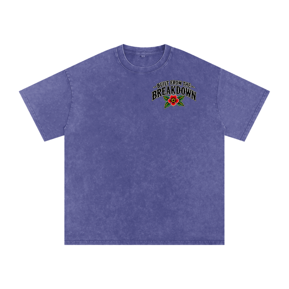 Recovery lighthouse - Snow Washed Oversized Cotton T-Shirt