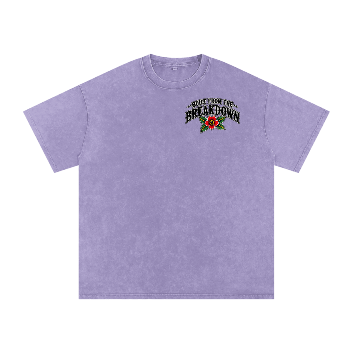 Recovery lighthouse - Snow Washed Oversized Cotton T-Shirt
