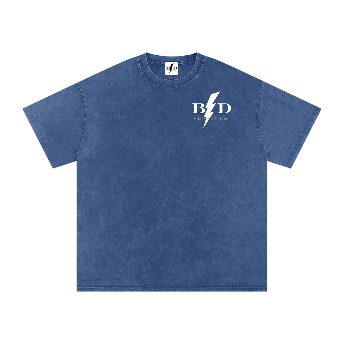 Panther Rose - Snow Washed Oversized Cotton T-Shirt