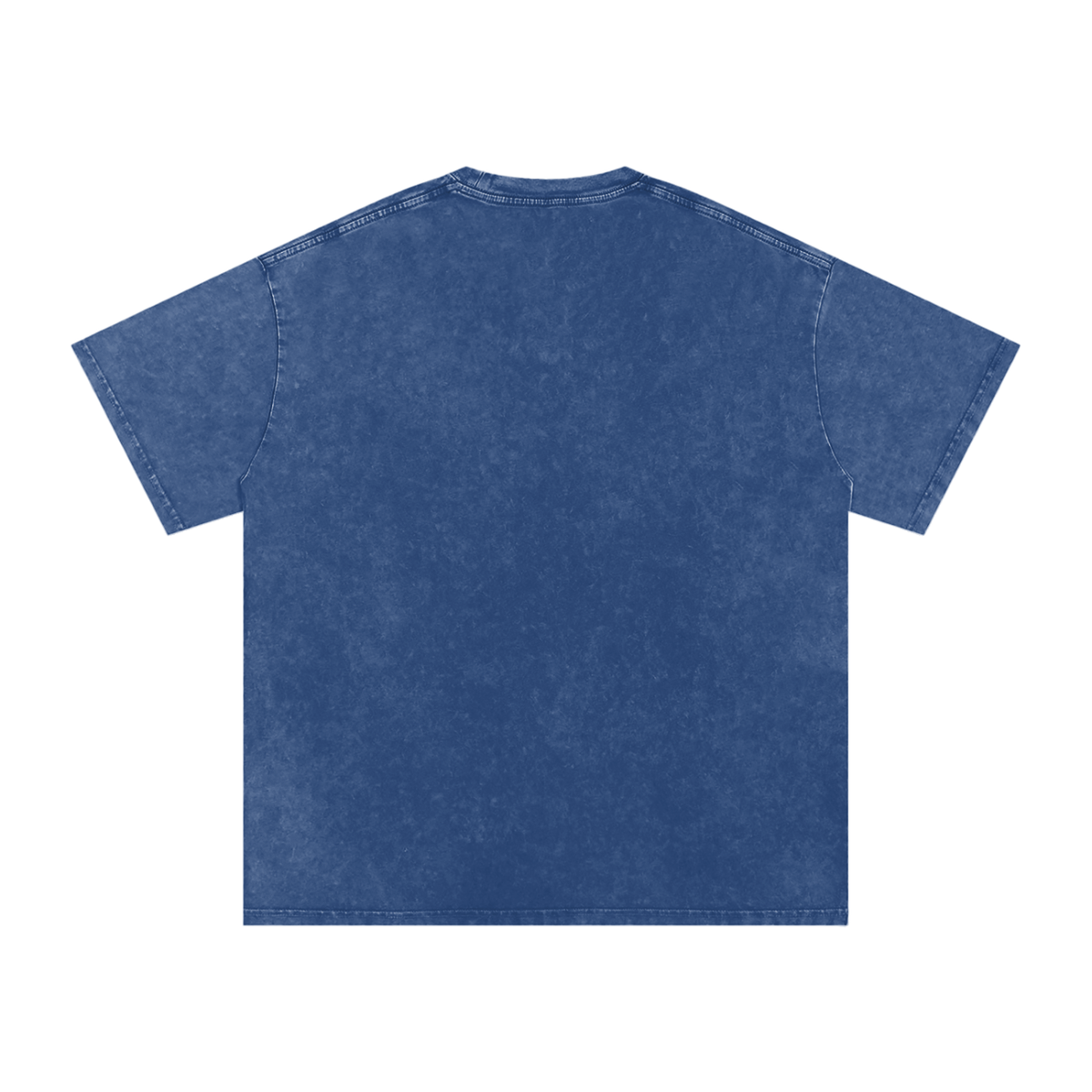 Skull - Snow Washed Oversized Cotton T-Shirt