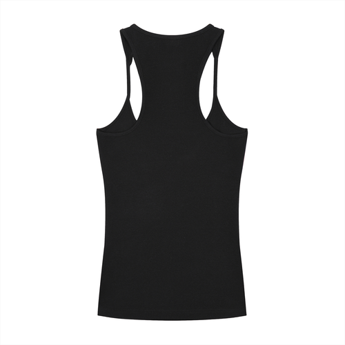 Broke Down- Slim Fit Ribbed Racerback Tank Top