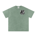 Live Fast - Snow Washed Oversized Cotton T-Shirt